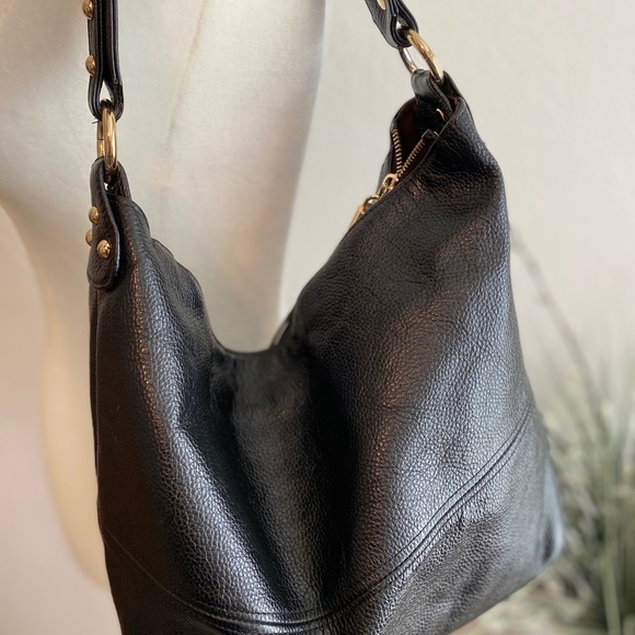 Onna Ehrlich black leather handbag - Picture 4 of 16